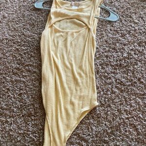 altar’d state yellow body suit